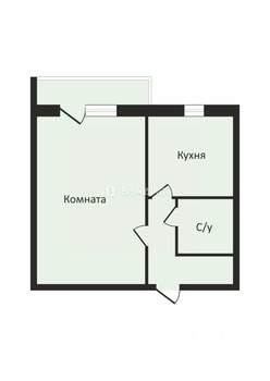 1-к квартира, вторичка, 38м2, 2/9 этаж