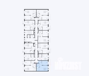 1-к квартира, вторичка, 40м2, 5/12 этаж