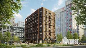 2-к квартира, строящийся дом, 58м2, 4/17 этаж