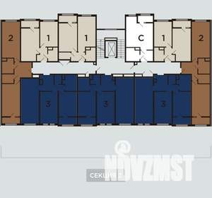 2-к квартира, вторичка, 46м2, 8/8 этаж