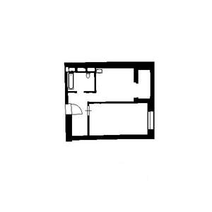 1-к квартира, вторичка, 43м2, 8/14 этаж