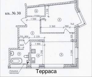 1-к квартира, вторичка, 71м2, 5/8 этаж