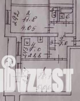 1-к квартира, вторичка, 52м2, 1/1 этаж