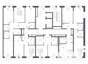 1-к квартира, вторичка, 34м2, 2/17 этаж
