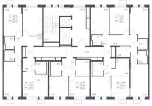 3-к квартира, вторичка, 78м2, 3/17 этаж