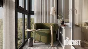 1-к квартира, вторичка, 40м2, 10/12 этаж