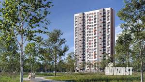 1-к квартира, строящийся дом, 39м2, 10/20 этаж