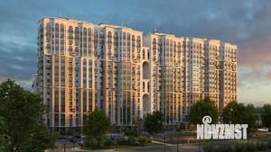 2-к квартира, строящийся дом, 51м2, 9/17 этаж