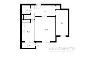 2-к квартира, вторичка, 65м2, 15/17 этаж