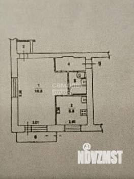 1-к квартира, вторичка, 33м2, 3/5 этаж