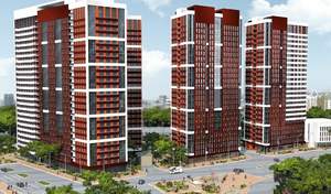 2-к квартира, вторичка, 53м2, 22/26 этаж