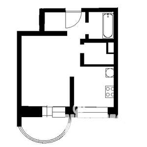 1-к квартира, вторичка, 30м2, 15/18 этаж