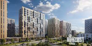 1-к квартира, строящийся дом, 36м2, 2/17 этаж
