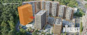 1-к квартира, вторичка, 37м2, 6/17 этаж