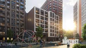 2-к квартира, строящийся дом, 56м2, 14/14 этаж