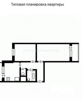 2-к квартира, вторичка, 60м2, 12/25 этаж