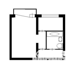 1-к квартира, вторичка, 34м2, 6/9 этаж