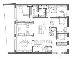 6-к квартира, вторичка, 310м2, 3/3 этаж