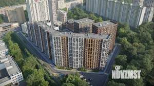 2-к квартира, строящийся дом, 58м2, 4/17 этаж