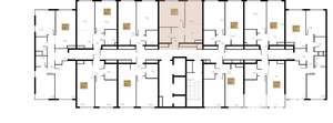 1-к квартира, вторичка, 40м2, 3/28 этаж