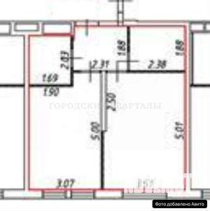 1-к квартира, вторичка, 44м2, 9/24 этаж