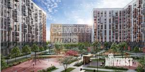 3-к квартира, строящийся дом, 52м2, 2/12 этаж