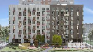 1-к квартира, строящийся дом, 35м2, 7/8 этаж