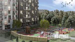 1-к квартира, строящийся дом, 42м2, 1/8 этаж