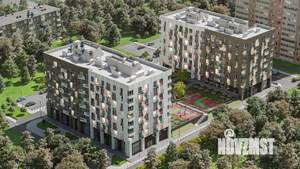 1-к квартира, строящийся дом, 43м2, 8/8 этаж