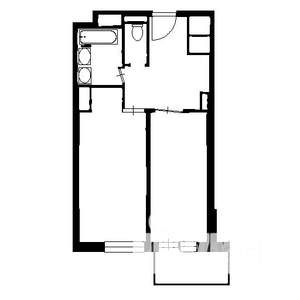 1-к квартира, вторичка, 55м2, 37/37 этаж