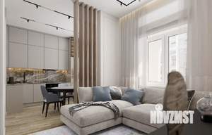 1-к квартира, вторичка, 38м2, 4/9 этаж