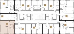 2-к квартира, вторичка, 52м2, 23/28 этаж