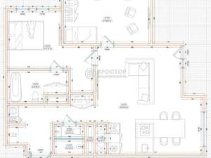 3-к квартира, вторичка, 74м2, 4/8 этаж
