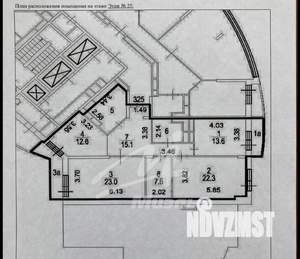 3-к квартира, вторичка, 116м2, 25/25 этаж