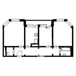 3-к квартира, вторичка, 84м2, 10/17 этаж