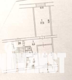 2-к квартира, вторичка, 48м2, 2/5 этаж
