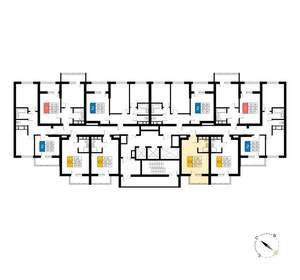 Студия квартира, вторичка, 23м2, 6/20 этаж