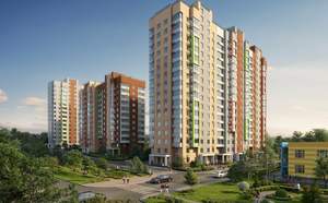 1-к квартира, сданный дом, 34м2, 11/16 этаж
