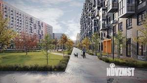 1-к квартира, строящийся дом, 40м2, 10/12 этаж