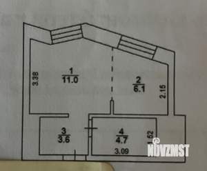 Студия квартира, вторичка, 25м2, 20/25 этаж