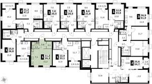 Студия квартира, вторичка, 26м2, 2/17 этаж