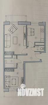 2-к квартира, вторичка, 45м2, 5/9 этаж