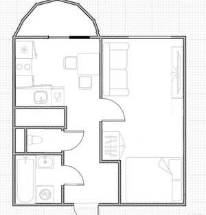 1-к квартира, вторичка, 33м2, 9/17 этаж
