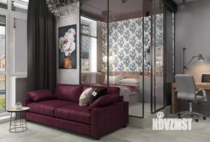 1-к квартира, вторичка, 38м2, 8/37 этаж