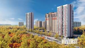 1-к квартира, строящийся дом, 39м2, 10/20 этаж