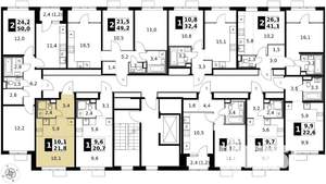 Студия квартира, вторичка, 22м2, 3/17 этаж