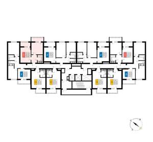 1-к квартира, вторичка, 39м2, 6/20 этаж