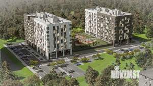 1-к квартира, строящийся дом, 35м2, 2/8 этаж