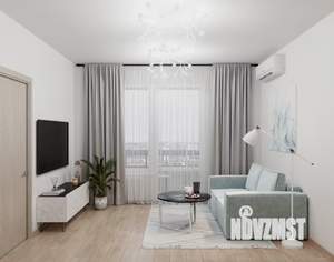 1-к квартира, сданный дом, 38м2, 8/17 этаж