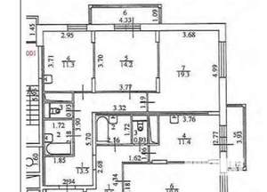 2-к квартира, вторичка, 63м2, 2/17 этаж